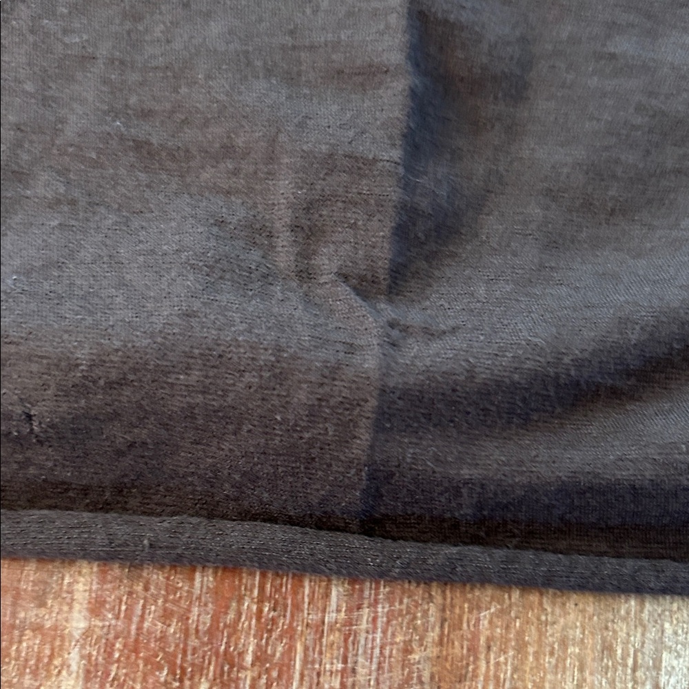 Velvet by Graham & Spencer Vintage Cotton Crewneck Chocolate Short Sleeve Tee - Picture 4 of 6